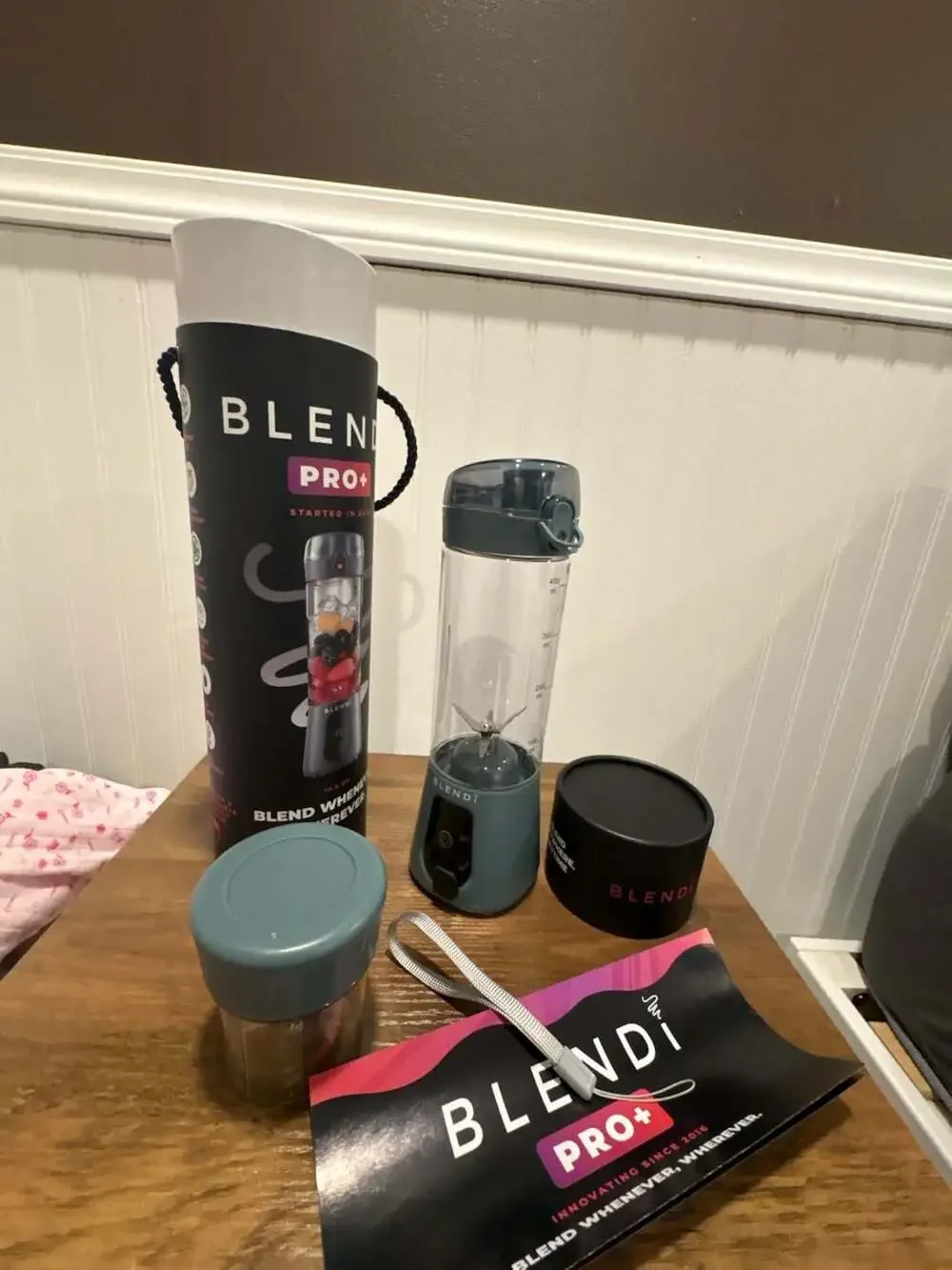 BLENDi Pro+ Portable Cordless 17.5oz Rechargeable Blender
